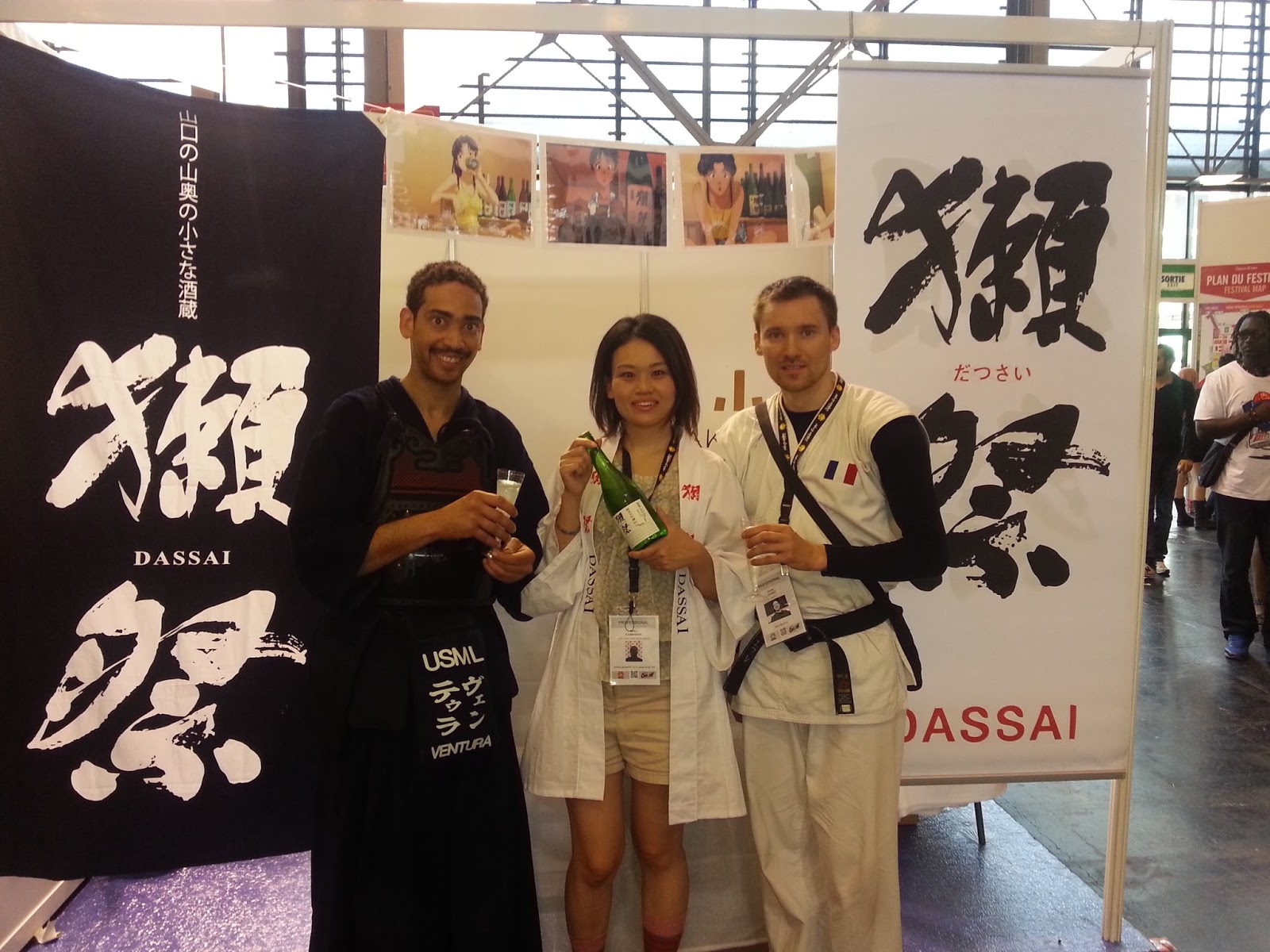 Jerome et Xavier à la Japan expo 2014